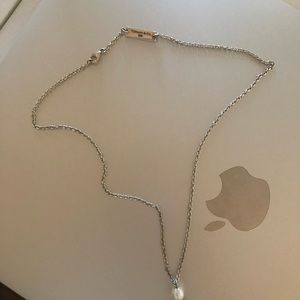 Tiffany & Co. Pearl Flower Necklace 925 Silver